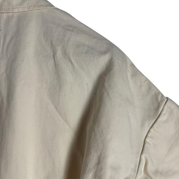 Lee Short Union-Alls Cream Utility Denim Romper Size Small - Picture 11 of 16